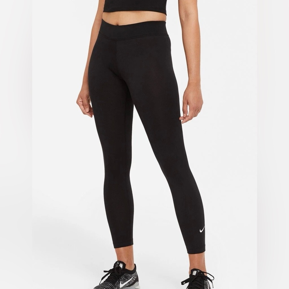 Nike Sportswear Essential Women's 7/8 Mid-Rise Leggings CZ8532-010 - Black - L